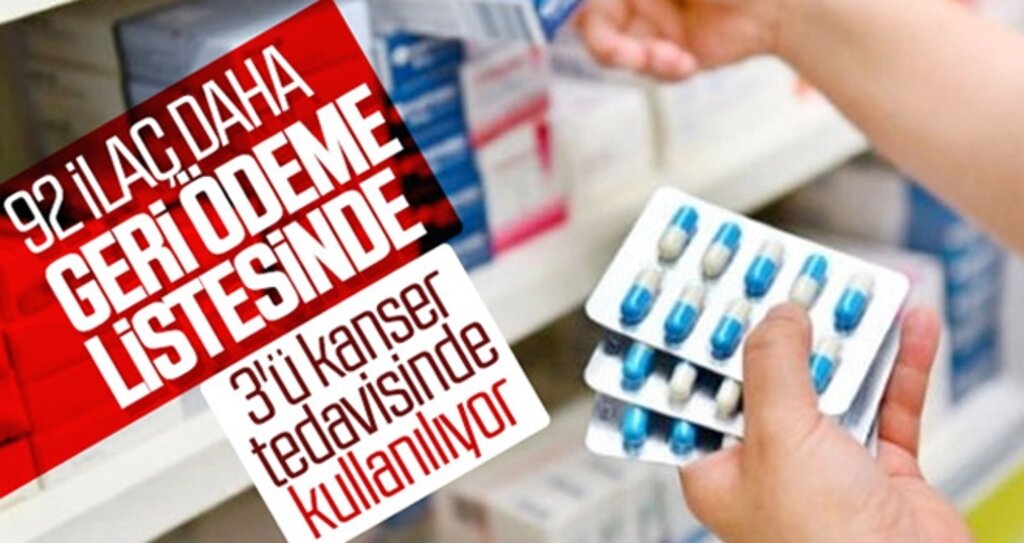 92 İlaç Geri Ödeme Listesine Alındı haberi