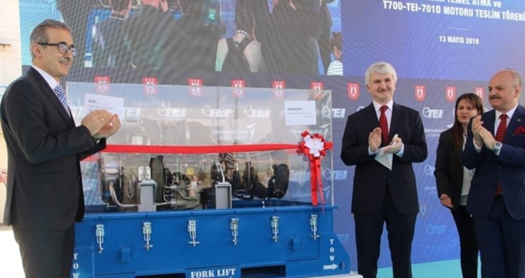 İlk yerli helikopter motoru başarıyla teslim edildi haberi