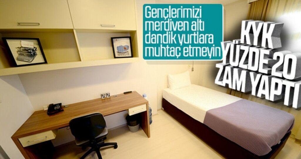 KYK Yurduna Zam Geldi haberi