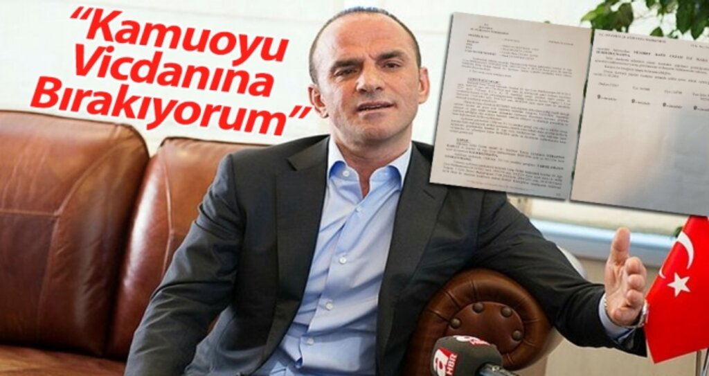 Galip Öztürk "Kamuoyu Vicdanına Bırakıyorum" haberi