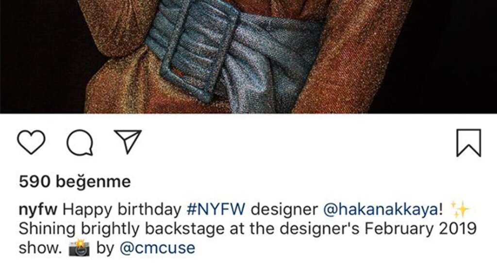 New York Fashion Week’ten Modacı Hakan Akkaya’ya Kutlama haberi