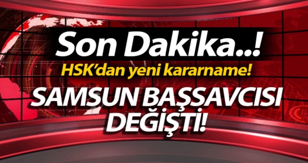 Mehmet Sabri Kılıç Samsun Cumhuriyet Başsavcısı oldu! haberi