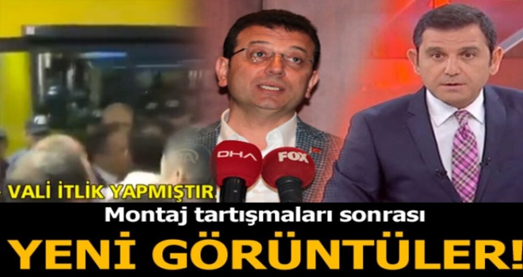 Ekrem İmamoğlu, "Vali İtlik Yapmıştır" dediği görüntüleri ortaya çıktı haberi