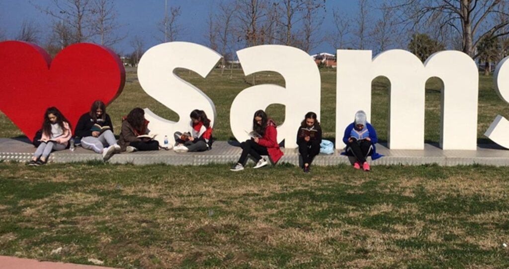 Samsun'da Kitap Okuma Projesi haberi