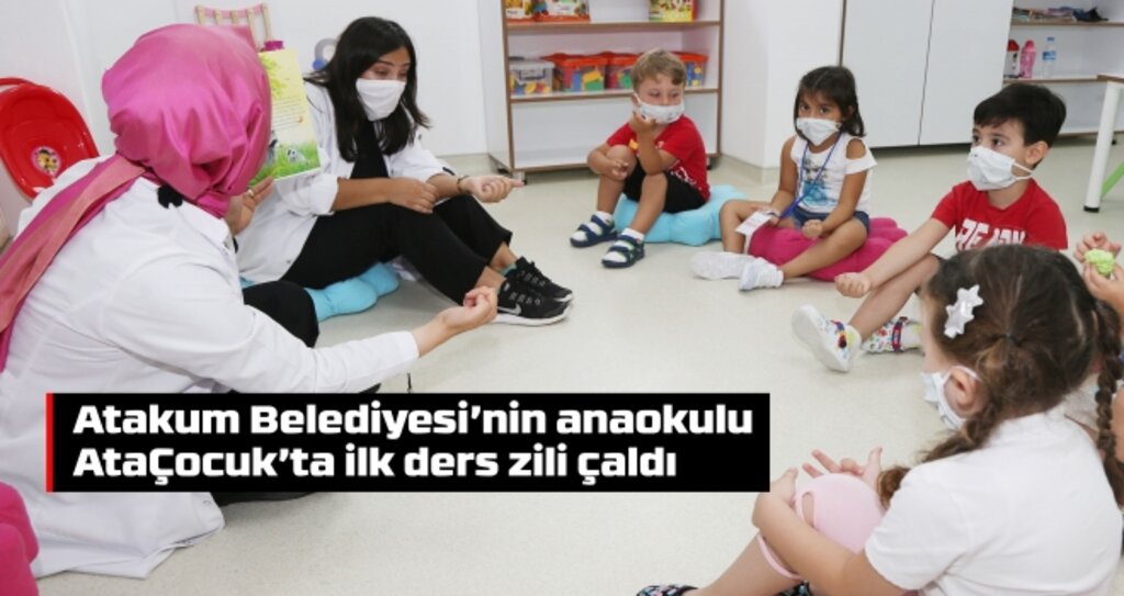 Atakum Belediyesi AtaÇocuk’ta ilk ders sanat ve müzikle başladı