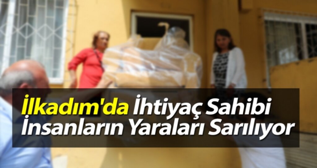 İlkadım'da İhtiyaç Sahipleri İnsanların Yaraları Sarılıyor haberi