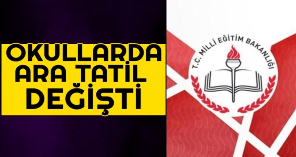 Okullarda Ara Tatil Değişti haberi