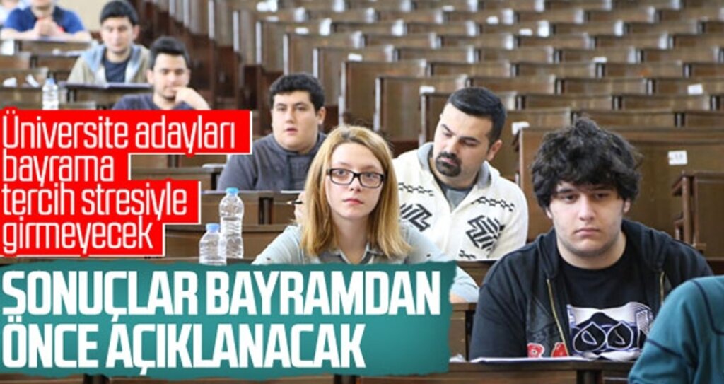 Yks Sonuçları Bayramdan Önce Açıklanacak haberi