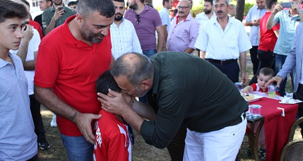 Samsunspor Kulübünde Bayramlaşma haberi