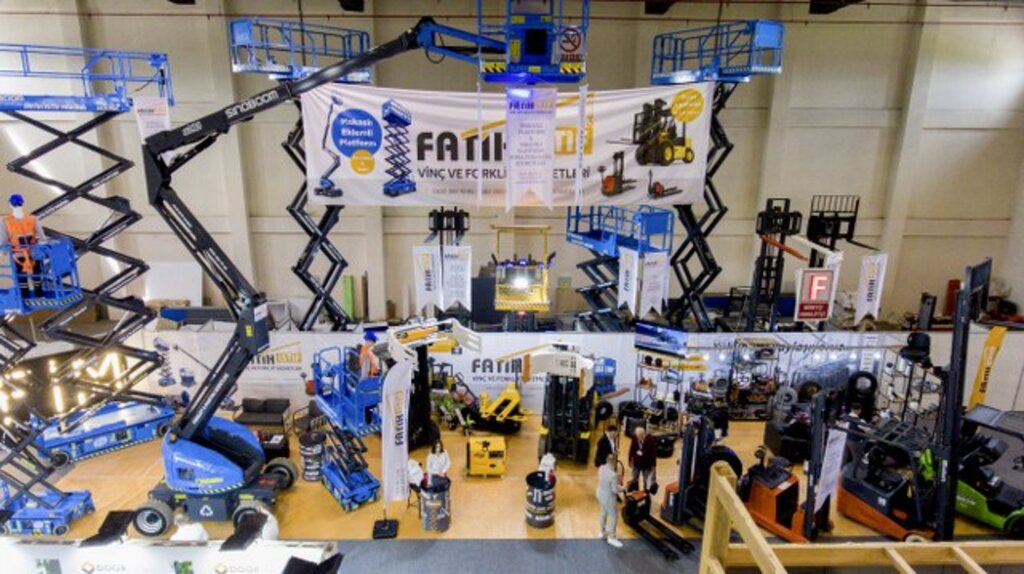 Fatih İstif Makina Yeni Teknoloji Ürünleriyle TÜYAP 2023 İnşaat Fuarı'nın Gözdesi Oldu