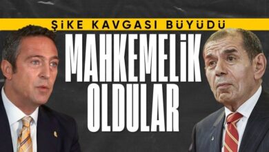 Fenerbahçe - Galatasaray Şike Kavgası Mahkemelik Etti!
