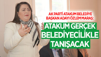 AK Parti Atakum Belediye Başkan Adayı Özlem Maraş: Atakum Gerçek Belediyecilikle tanışacak