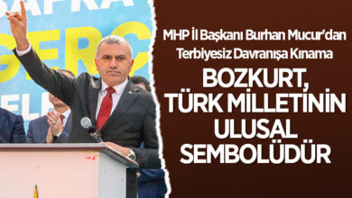 MHP Samsun İl Başkanı Burhan Mucur'dan Terbiyesiz Davranışa Kınama