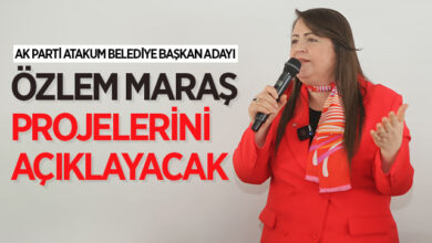AK Parti Atakum Belediye Başkan adayı Özlem Maraş Projelerini Açıklıyor